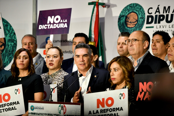 Reforma electoral hecha al vapor amenaza la estabilidad democrática del país: PRI Sonora