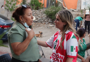 Lupita Soto fortalece el diálogo con las familias sonorenses a través de recorridos por las colonias